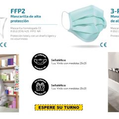 ¡NOVEDAD! MATERIAL DE PROTECCIÓN CONTRA EL COVID-19